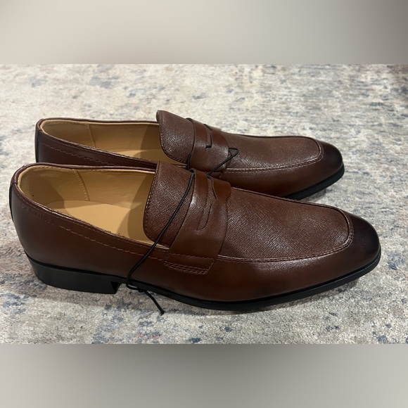 NEW Calvin Klein Men\'s Dark Brown Slip-On Loafers main image 7
